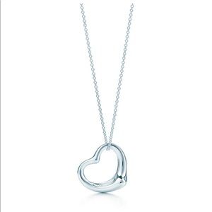 Tiffany & Co. Open Heart Necklace